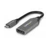 StarTech.com USB-C to HDMI Adapter Cable - 24-pin USB-C Male to HDMI Male - 2 m (6.5 ft) - 4K 60Hz - Black