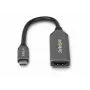 StarTech.com USB-C to HDMI Adapter Cable - 24-pin USB-C Male to HDMI Male - 2 m (6.5 ft) - 4K 60Hz - Black