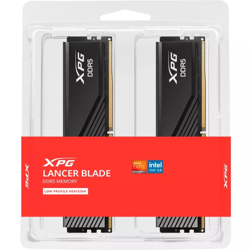 ADATA XPG Lancer Blade 32 GB (2x 16 GB) DDR5-6000 CL48 White Desktop Memory Kit AX5U6000C4816G-DTLABWH