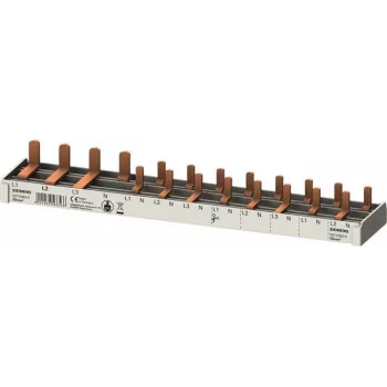 SIEMENS 5ST3783-0 Pin Busbar 10 mm², 12 TE, 1-Phase, 63 A, SENTRON