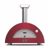 Alfa Forni Moderno 2 Pizze Wood-Fired Pizza Oven Antique Red