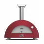 Alfa Forni Moderno 2 Pizze Wood-Fired Pizza Oven Antique Red