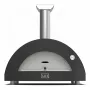 Alfa Forni Moderno 3 Pizze Wood Fired Pizza Oven, Slate Grey