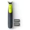Philips OneBlade QP2510/15 Shaver & Trimmer - Black/Lime, Battery Powered, 30 min Runtime