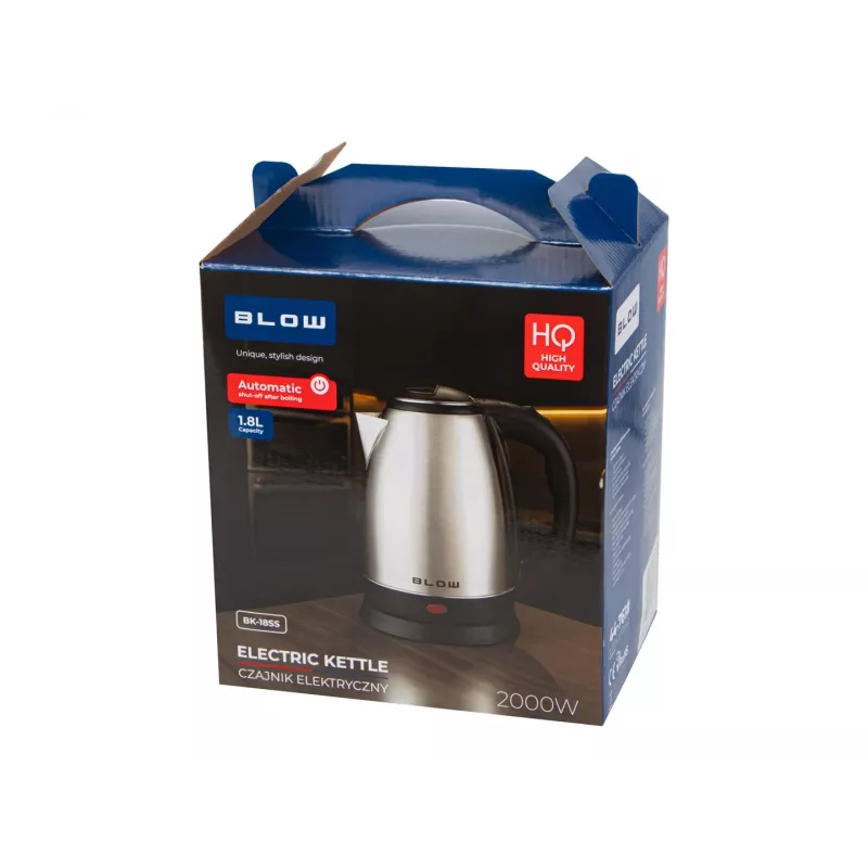 BLOW Silver Kettle 2000W BK-18SS 1.8L Stainless Steel