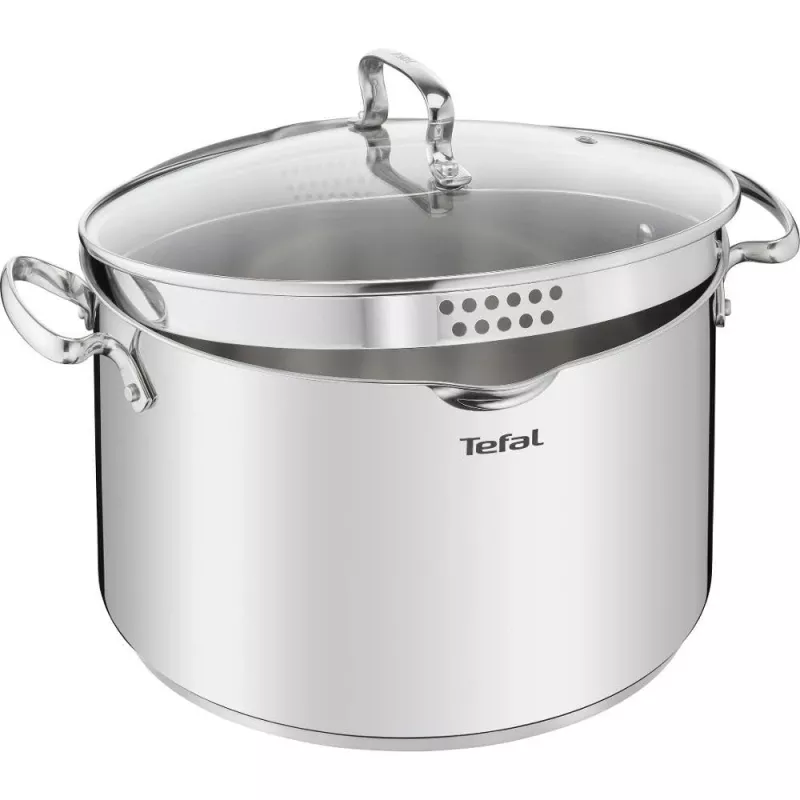 Tefal Duetto+ G7196456 28 cm Glass Lid for Stainless Steel Pot