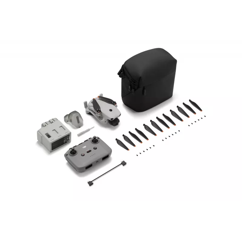 DJI Lito 1 Fly More Combo (DJI RC-N3) Drone with 4K Camera, Grey