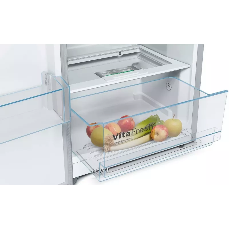Bosch KSV33VLEP Freestanding Cooler with VitaFresh, 324L, Silver