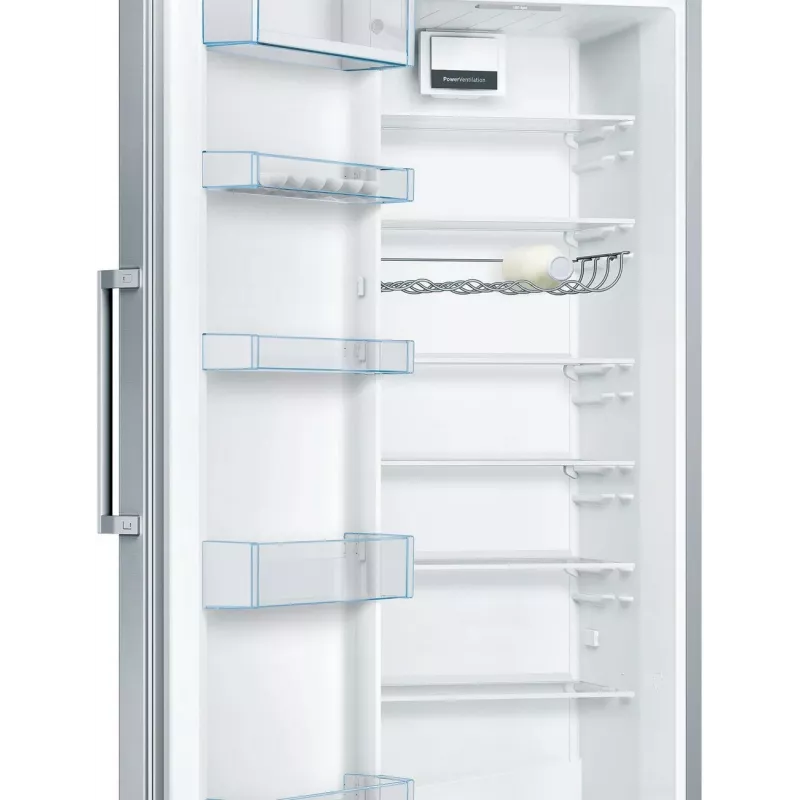 Bosch KSV33VLEP Freestanding Cooler with VitaFresh, 324L, Silver