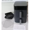 Xiaomi Dual Zone Air Fryer 12L EU - Smart Double Stack Air Fryer 12L, 2800 W, Black (Unpacked, Scratched Item)
