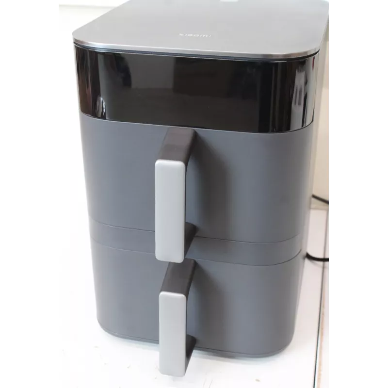 Xiaomi Dual Zone Air Fryer 12L EU - Smart Double Stack Air Fryer 12L, 2800 W, Black (Unpacked, Scratched Item)
