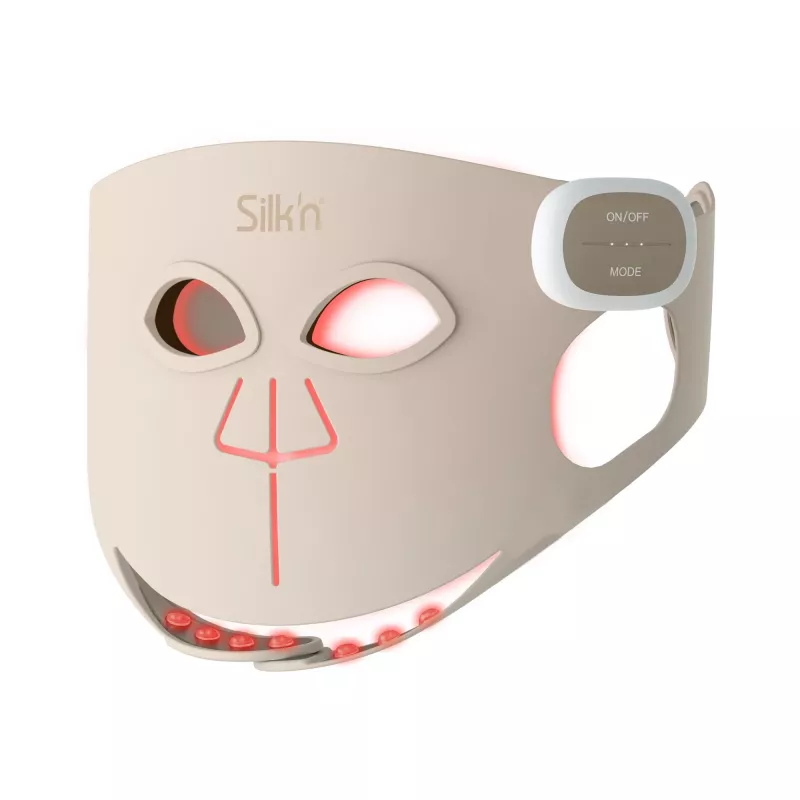 Silk'n LED Face Mask Pro FLMP1PE1001 - Anti-Aging & Acne LED Light Therapy Mask