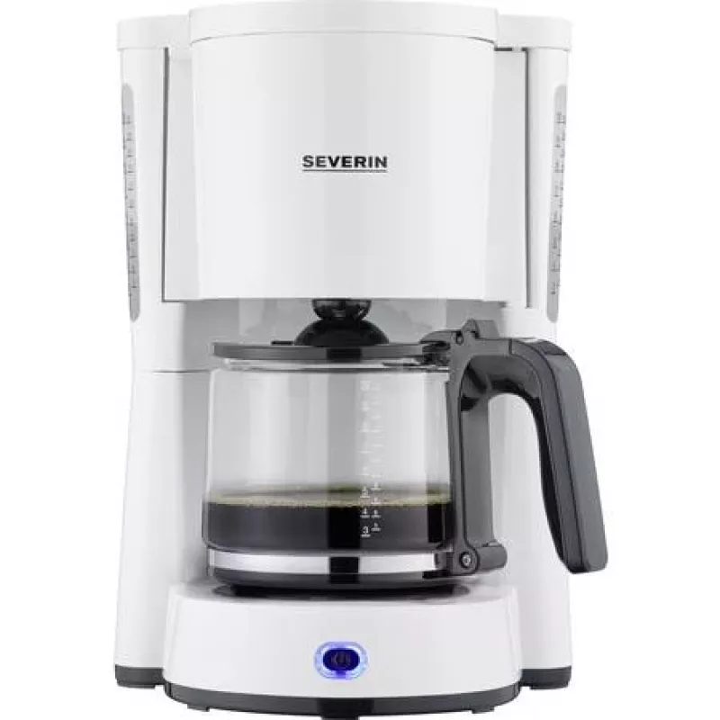 SEVERIN KA 4816 Filter Coffee Machine 10 Cups 1.25L 1000W White