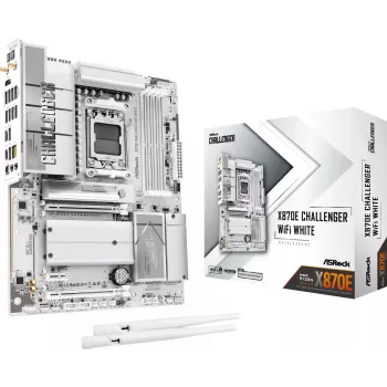 ASRock X870E Challenger WiFi White AM5 ATX HDMI/USB-C D