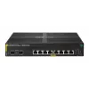 HPE Aruba Networking CX 6000 8-Port 10/100/1000 PoE+ 2-Port SFP 67W Managed Switch