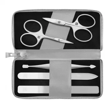 ZWILLING Manicure & Pedicure Set 5-Piece with Nail Scissors, Vegan (97003-005)