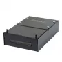 SYNERGY21 Keystone Module Carrier Patch Panel for 4x TP Module, Surface-Mounted, Metal Folding Box (Consolidation Point Box), Black