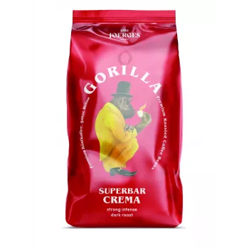 Joerges Espresso Super Bar Crema Whole Coffee Beans 1 kg Dark Roast