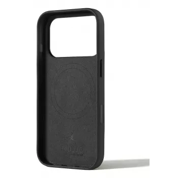 Mujjo Leather Case for iPhone 17 Pro with MagSafe (Black)
