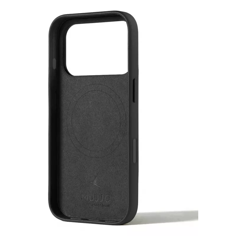 Mujjo Leather Case for iPhone 17 Pro with MagSafe (Black)