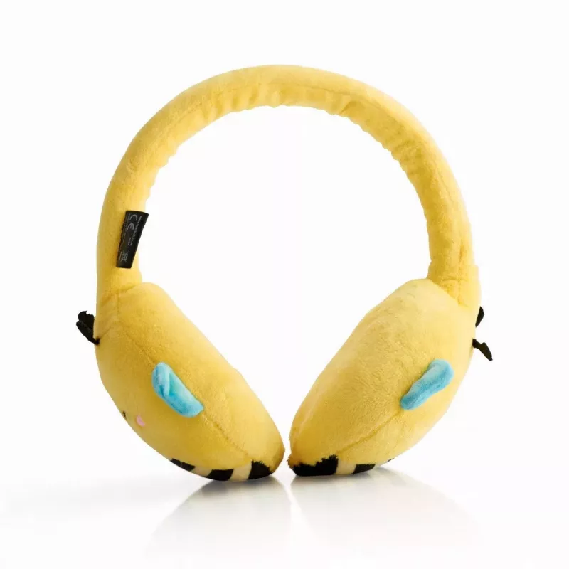 LAZERBUILT Squishmallows Bluetooth On-Ear Headset for Children - Sunny The Bee (HMSQM-BT-SUNNY)