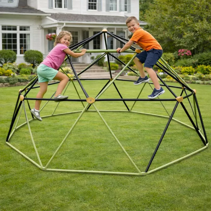LEAN TOYS Climbing Dome for Children's Garden Playground 300x143 cm 10FT