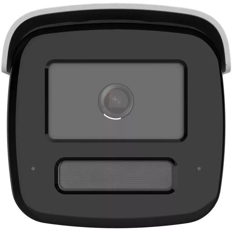 Hikvision DS-2CD2T67G3-LIS2UY/SL(2.8mm)/BLACK 6MP AcuSense Bullet IP Camera with Strobe Light and Audio Alarm, 2.8mm, Black