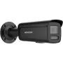 Hikvision DS-2CD2T67G3-LIS2UY/SL(2.8mm)/BLACK 6MP AcuSense Bullet IP Camera with Strobe Light and Audio Alarm, 2.8mm, Black