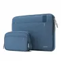 Inateck 13 inch Laptop Sleeve with Accessory Pouch Blue