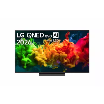 LG 65QNED8EB3B 65-inch QNED MiniLED 4K Smart TV with α7 Gen6 AI Processor, webOS 23, HDR10 Pro, 120Hz, FreeSync Premium