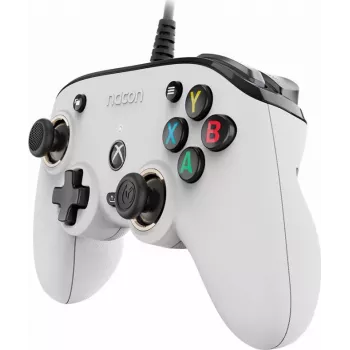 Nacon Compact Pro Wired Controller for Xbox Series X|S, Xbox One & PC - White