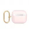 Guess GUA3HHTSP Strap Collection Silicone Case for AirPods 3 - Pink