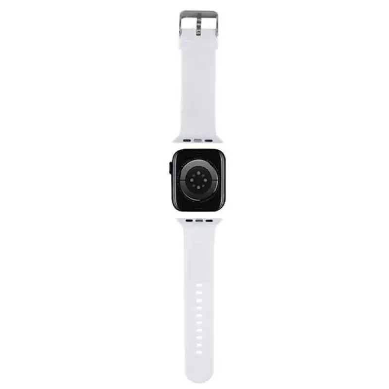 Karl Lagerfeld 3D Rubber Choupette Head Strap for Apple Watch 38/40/41mm - White