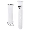 Karl Lagerfeld 3D Rubber Choupette Head Strap for Apple Watch 38/40/41mm - White