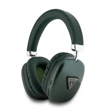 Guess Over-Ear Bluetooth 5.3 Headphones 4G Triangle Logo Khaki