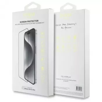 Guess GUTGP16XBOKGCIT iPhone 16 Pro Max 6.9 inch Screen Protector 2.5D Outline - Tempered Glass