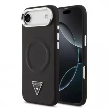Guess Triangle Logo MagSafe Case for iPhone Air - Black