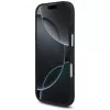 Guess Grained Big 4G Classic Logo Case for iPhone 17, Black