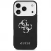 Guess Grained Big 4G Classic Logo Case for Apple iPhone 17 Pro, Black