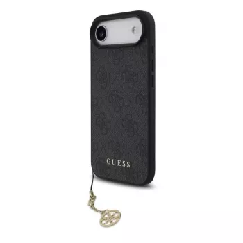 Guess 4G Charms Collection MagSafe Case for iPhone 14 Pro - Black
