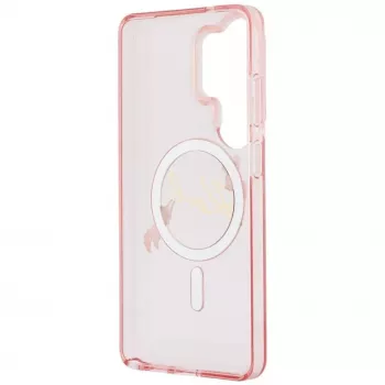 KARL LAGERFELD IML KC Script MagSafe Case for Samsung Galaxy S26 Ultra, Pink