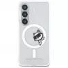 KARL LAGERFELD IML Peekaboo Choupette MagSafe Case for Samsung Galaxy S26, Transparent