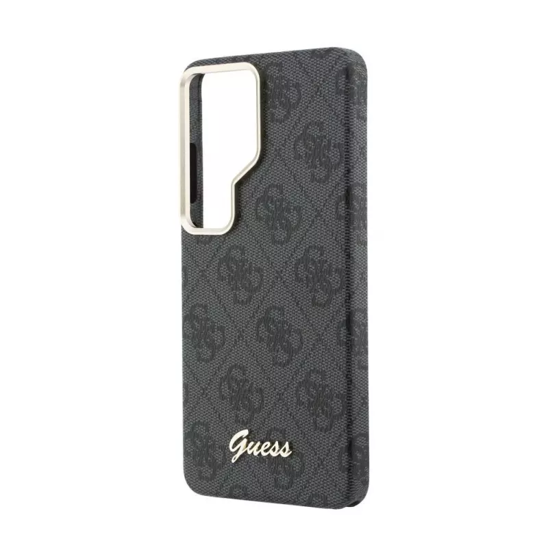 Guess 4G Script MagSafe Case for Samsung Galaxy S26 Ultra (Black)