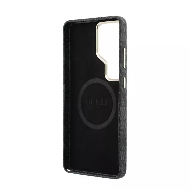 Guess 4G Script MagSafe Case for Samsung Galaxy S26 Ultra (Black)