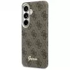 Guess 4G Script MagSafe Case for Samsung Galaxy S26 (Brown)