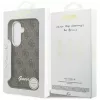 Guess 4G Script MagSafe Case for Samsung Galaxy S26 (Brown)