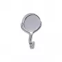MAUL Neodymium Magnet Carousel Hook, Diameter: 38.5 mm, Nickel, Holding Force: 30 kg, Round, Widely Curved Hook - 1 Piece (6155696)