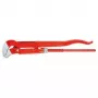 KNIPEX Adjustable Pipe Wrench Type S 0.5 - 10 inch (250 mm) - Chrome Vanadium Electric Steel - Red Powder-Coated