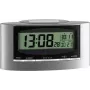 TFA 98.1071 Solar Projection Alarm Clock - Black/Silver