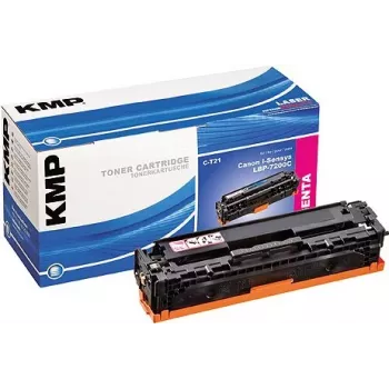KMP C-T21 Toner Cartridge - Magenta - Compatible - Replaces Canon 718 - 2900 Pages - for Canon Color Imageclass LBP-7660, MF-8380, I-Sensys LBP-7200C, 7200CDN, 7200CN, MF-8330CDN, 8350CDN